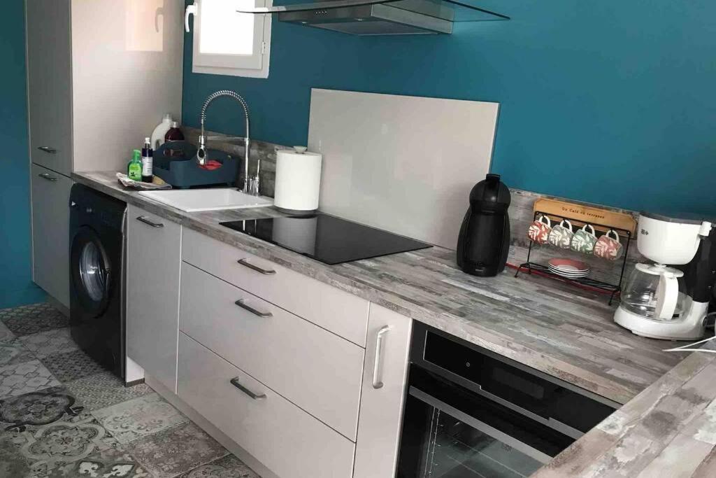 Logement Attenant A Une Villa T2 Avec Terrasse . Besse-sur-Issole Exterior foto